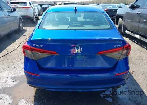 2023 Honda Civic Sport z USA, uszkodzony, nr VIN 2HGFE2F51PH520855